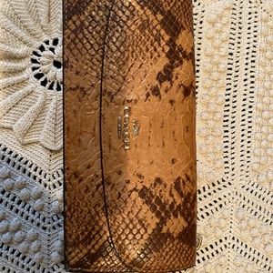 Coach Python Slim envelope wallet